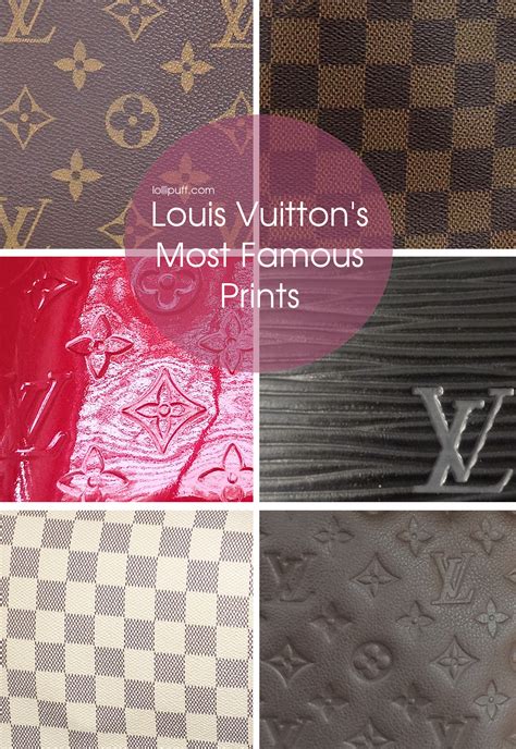 Louis Vuitton purse patterns